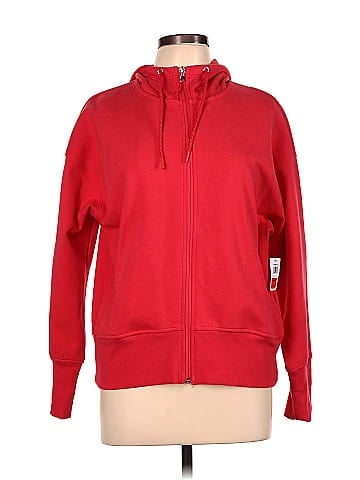 Red old hot sale navy hoodie