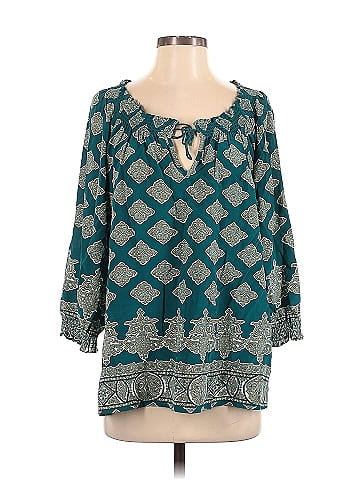 Joie 3/4 Sleeve Silk Top (view 1)