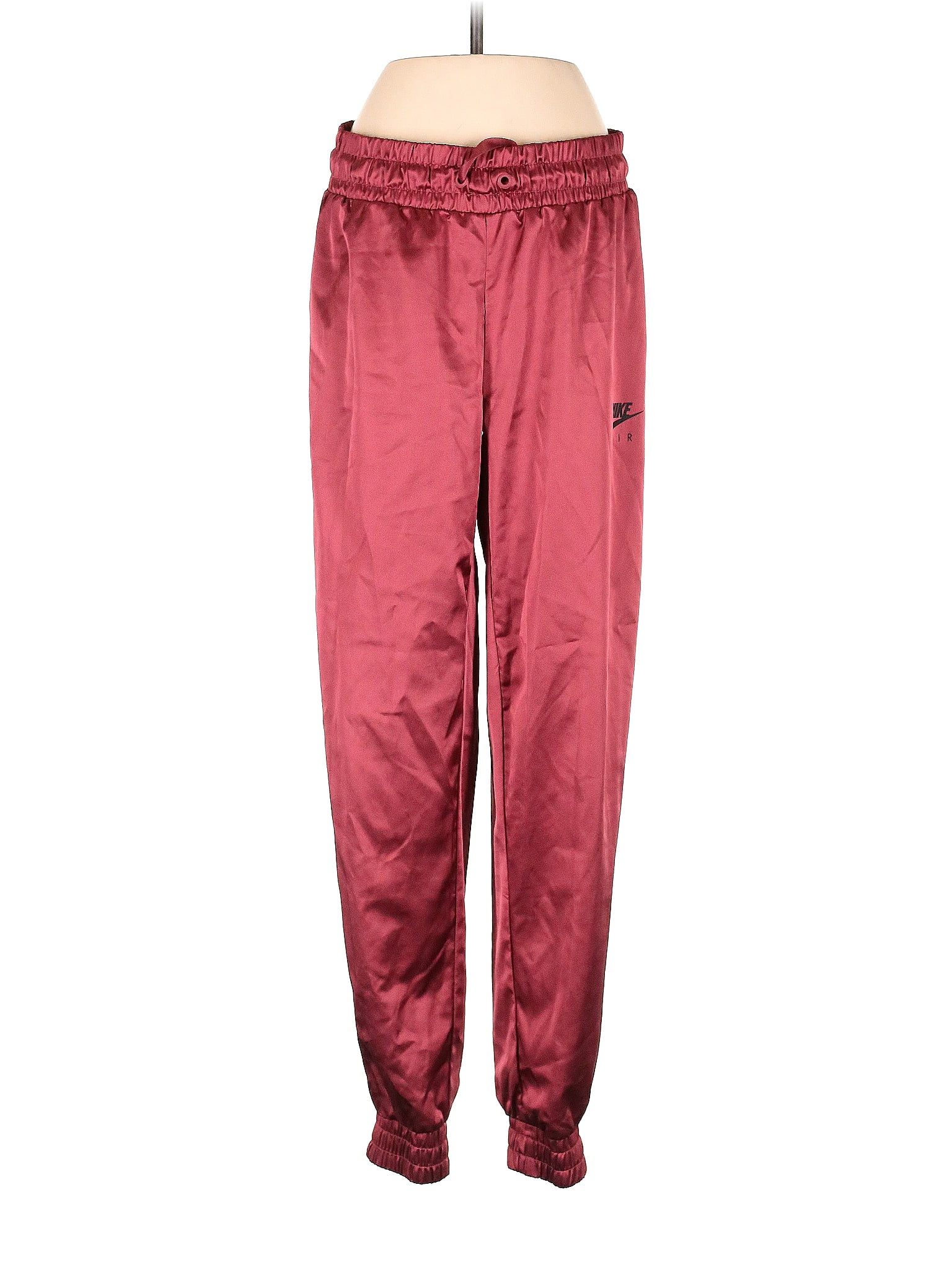 womens nike red sweatpants