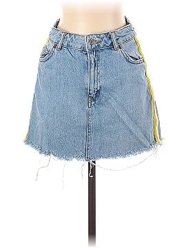 Topshop Denim Skirt (view 1)