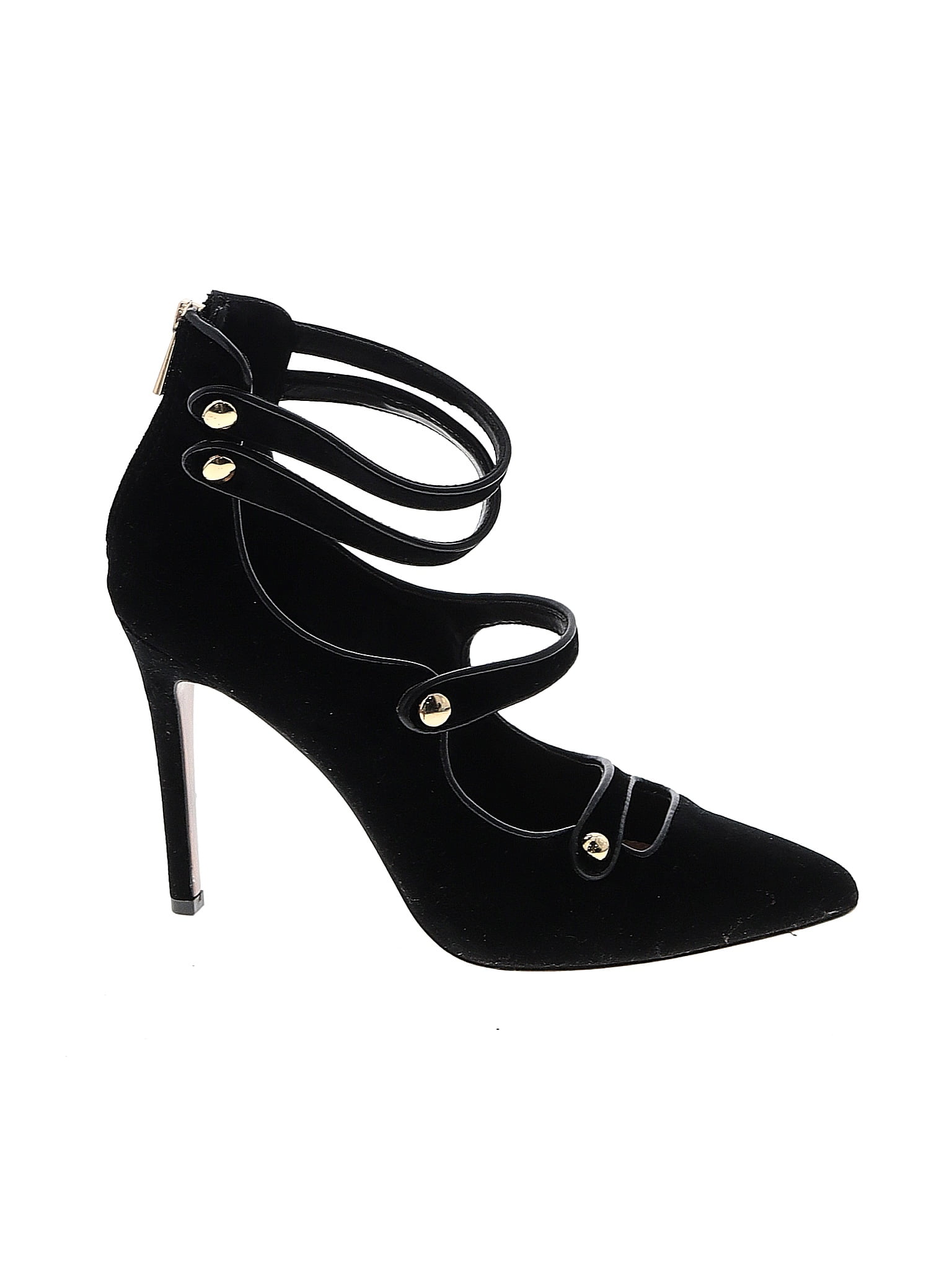 Jessica Simpson Solid Black Heels Size 8 1/2 70 off ThredUp
