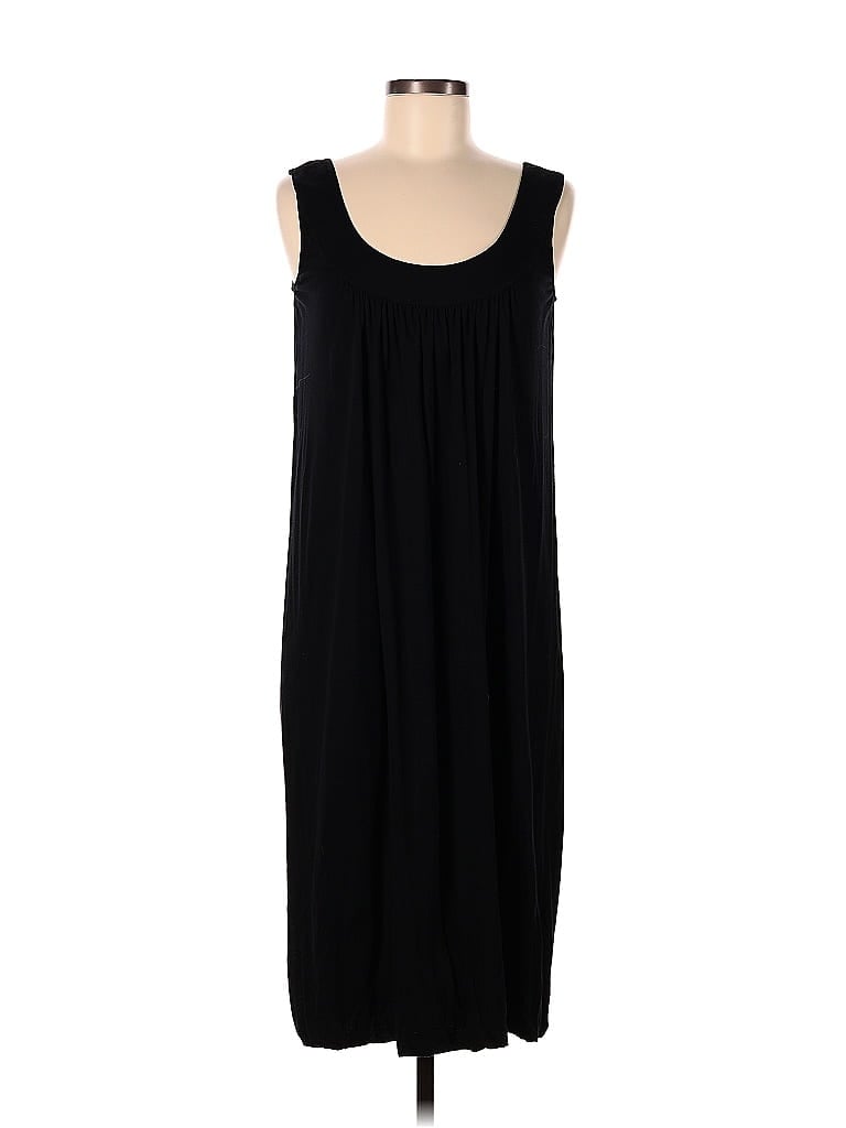 Akris Punto Solid Black Casual Dress Size 10 - 88% off | ThredUp