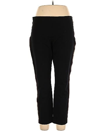 A New Day Polka Dots Black Casual Pants Size 16 - 40% off