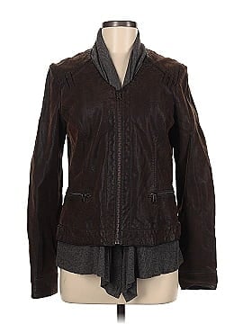 Hei hei leather on sale jacket