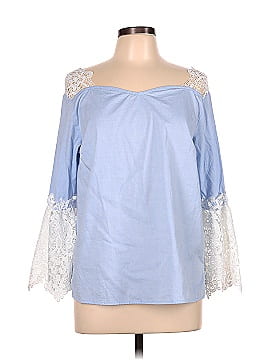 Liquid by Sioni Long Sleeve Blouse (view 1)