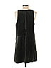 Free People 100% Cow Leather Black Green Casual Dress Size S - photo 2