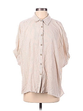 Mustard Seed 3/4 Sleeve Button-Down Shirt (view 1)