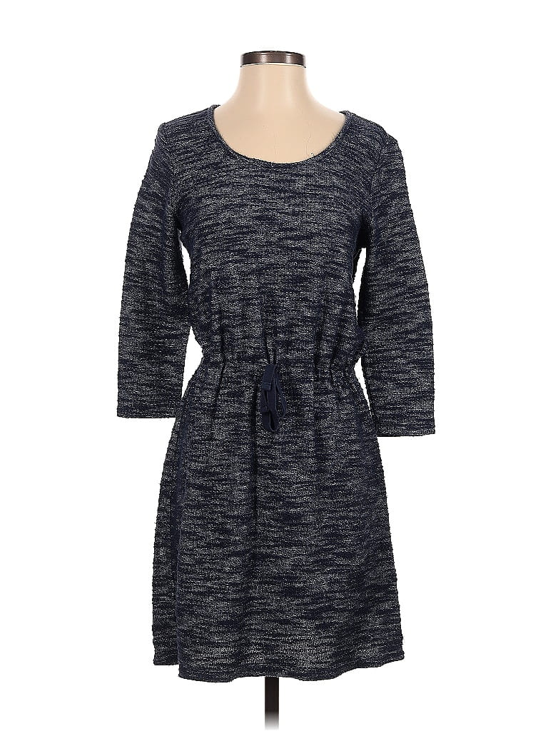 Pre-owned Ann Taylor Loft Outlet Casual Dress In Blue