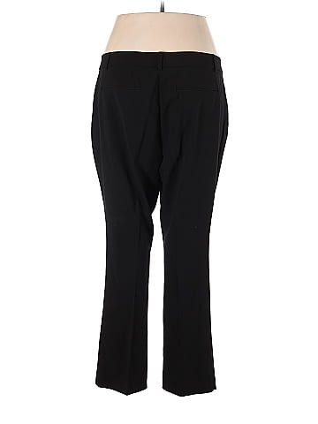 Hilary Radley Polka Dots Black Dress Pants Size XL - 72% off