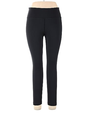 Balance Collection Solid Black Active Pants Size XL - 71% off