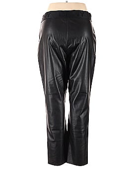 DKNY Faux Leather Pants (view 2)