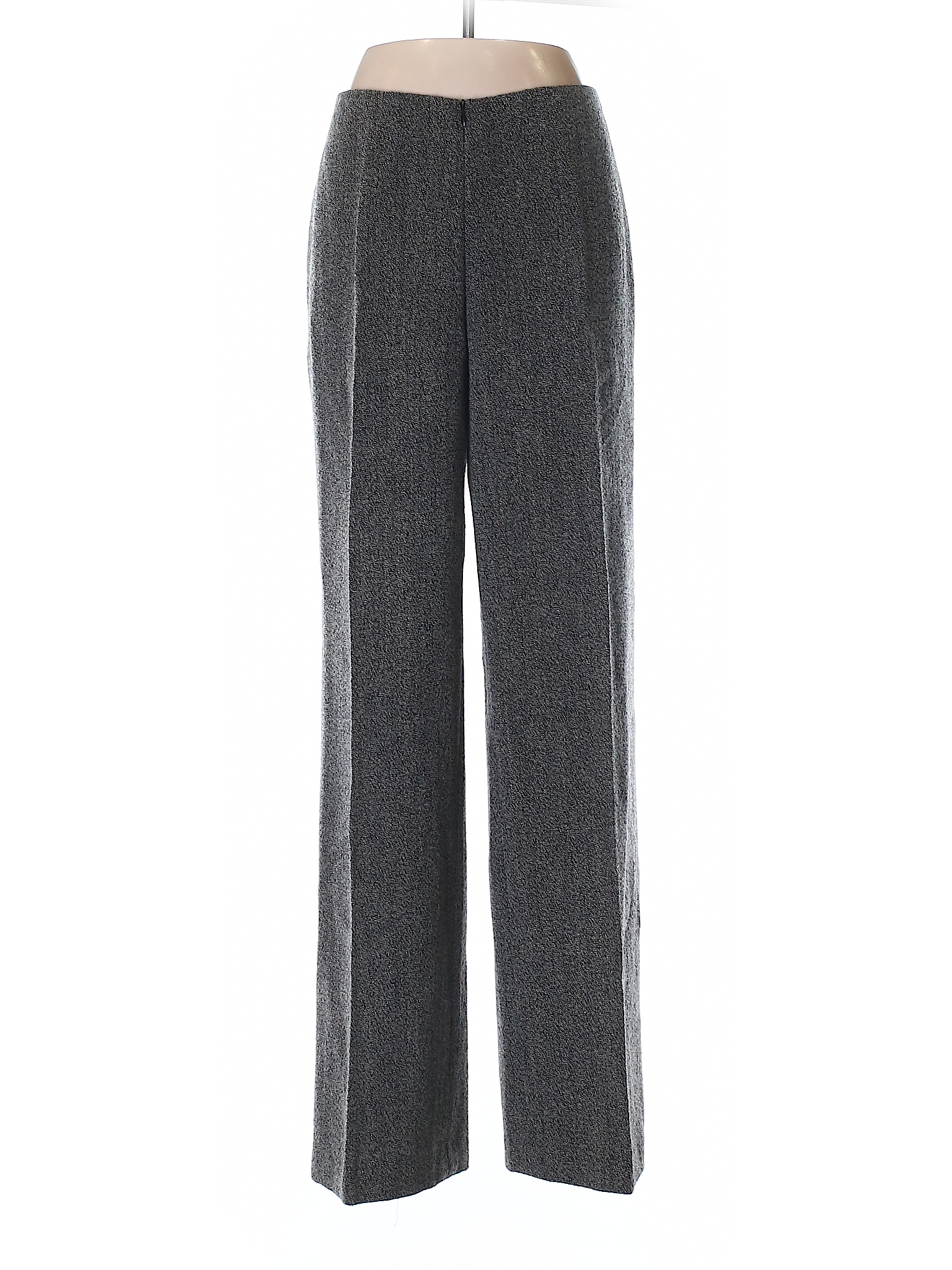 Dries Van Noten Solid Gray Wool Pants Size 42 (IT) - 94% off | thredUP