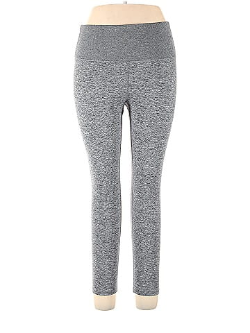 Balance Collection Marled Gray Active Pants Size XL - 70% off