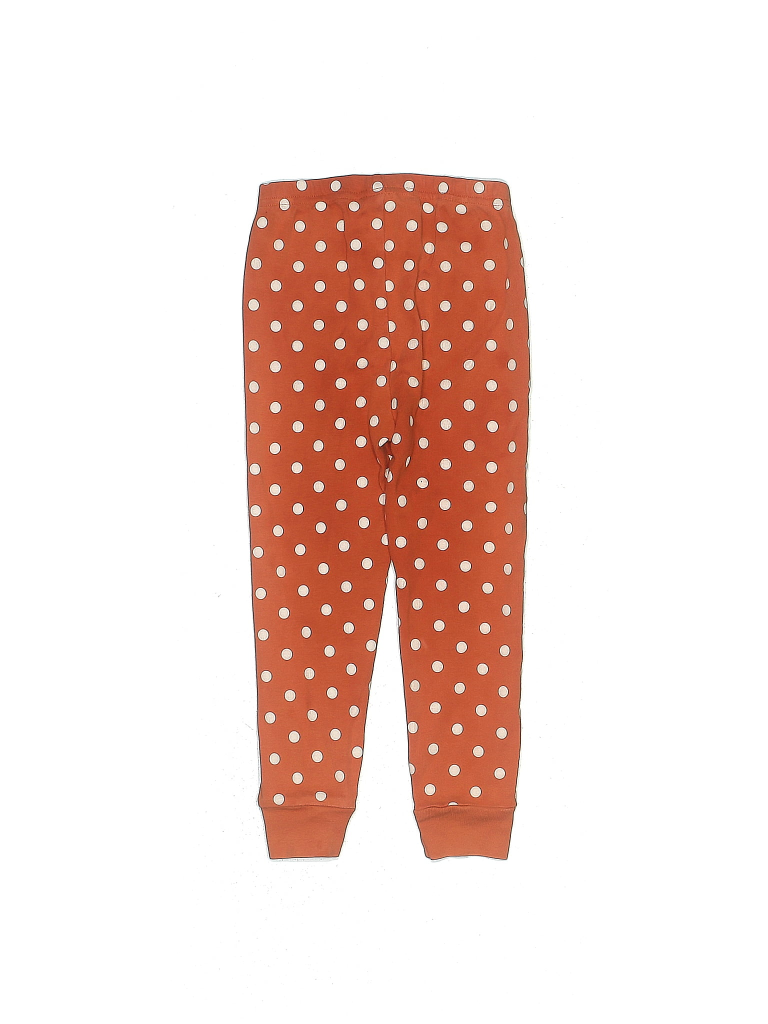 Gymboree 100% Cotton Polka Dots Orange Leggings Size 3T - 61% off