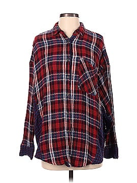 Free People Long Sleeve Button-Down Shirt (view 1)