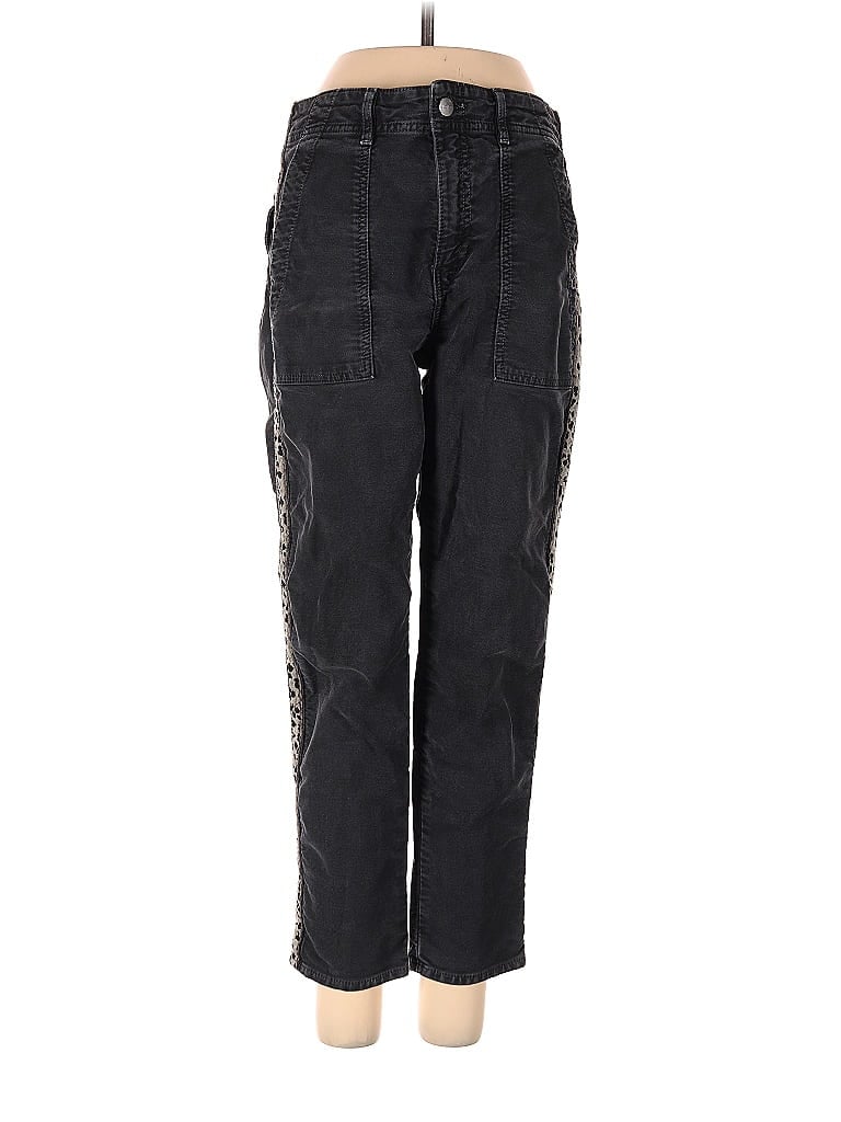 Sundry Tweed Animal Print Black Jeans Size 25 waist - photo 1