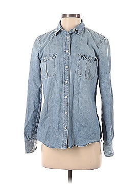 J.Crew Factory Store Long Sleeve Button-Down Shirt (view 1)