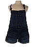 No Boundaries Blue Overall Shorts Size 19 - photo 1