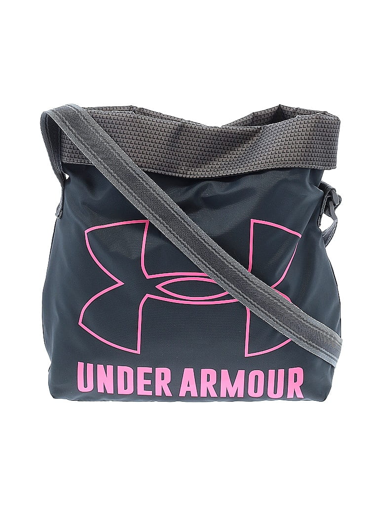 Under Armour 100 Polyester Graphic Gray Crossbody Bag One Size 67