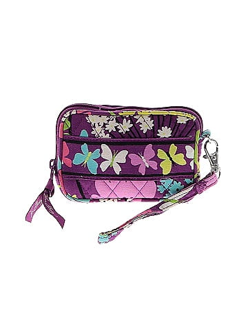 Vera bradley sale purple wristlet