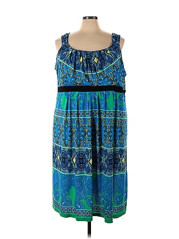 Catherines Women's Plus Size Scoopneck Maxi Dress