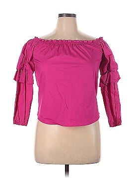 Socialite 3/4 Sleeve Blouse (view 1)