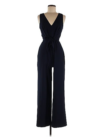 Vince camuto best sale navy blue jumpsuit