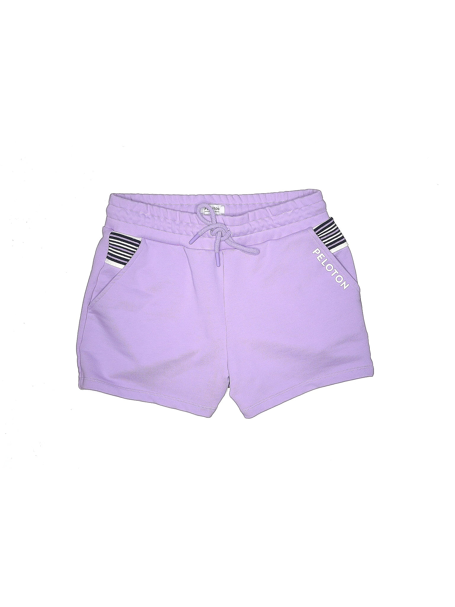 Peloton Solid Lavender Purple Shorts Size S - 47% off