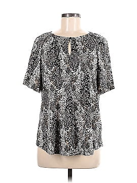 Isaac Mizrahi LIVE! Short Sleeve Blouse (view 1)