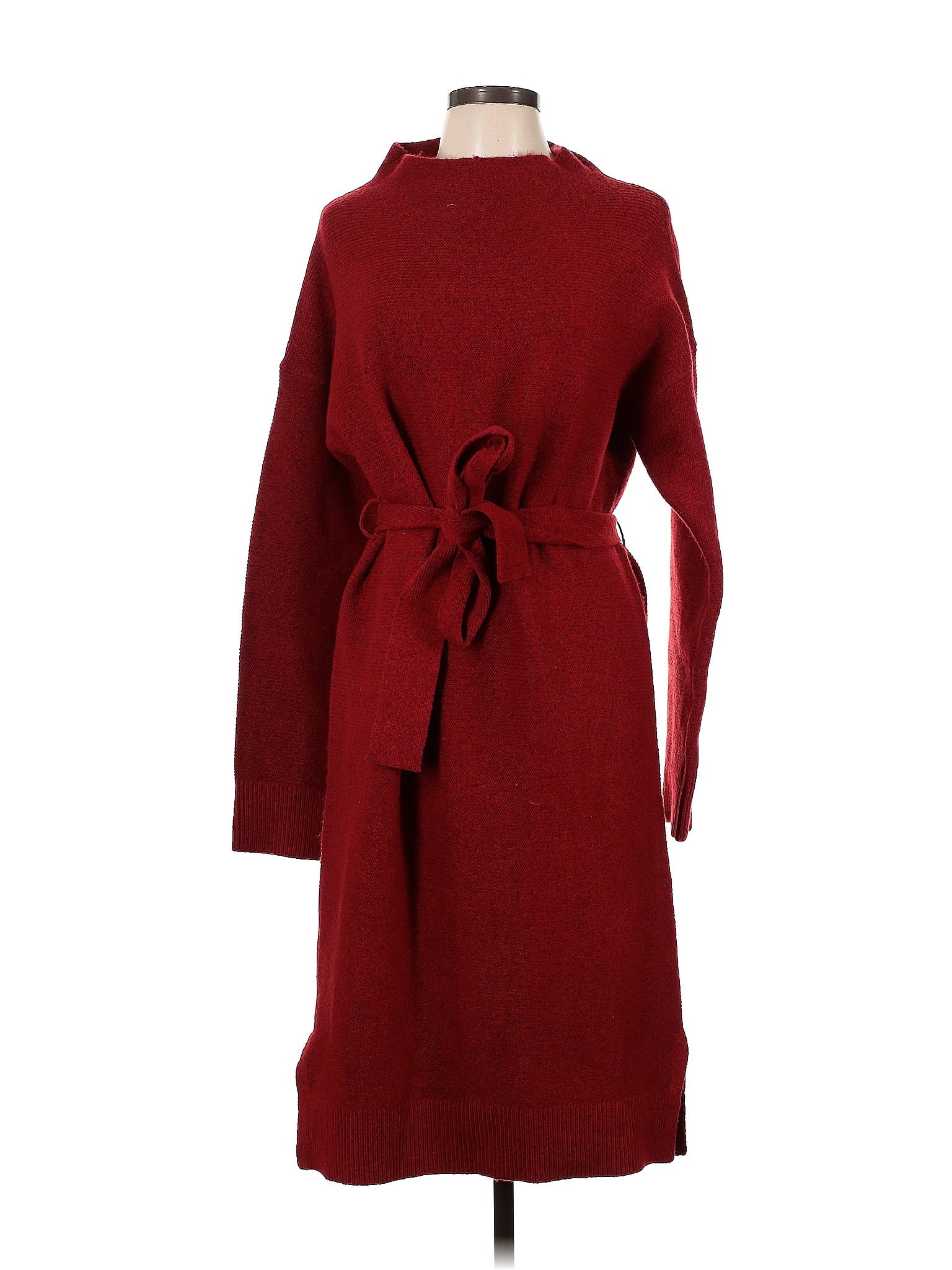 A new day burgundy cheap dress