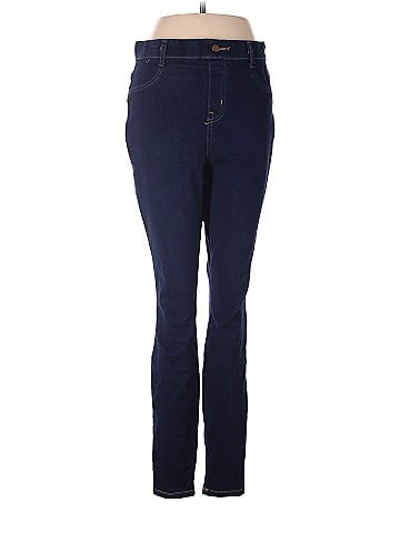 Time and Tru Solid Blue Jeggings Size M - 47% off