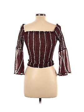 Crave Fame By Almost Famous 3/4 Sleeve Blouse (view 2)