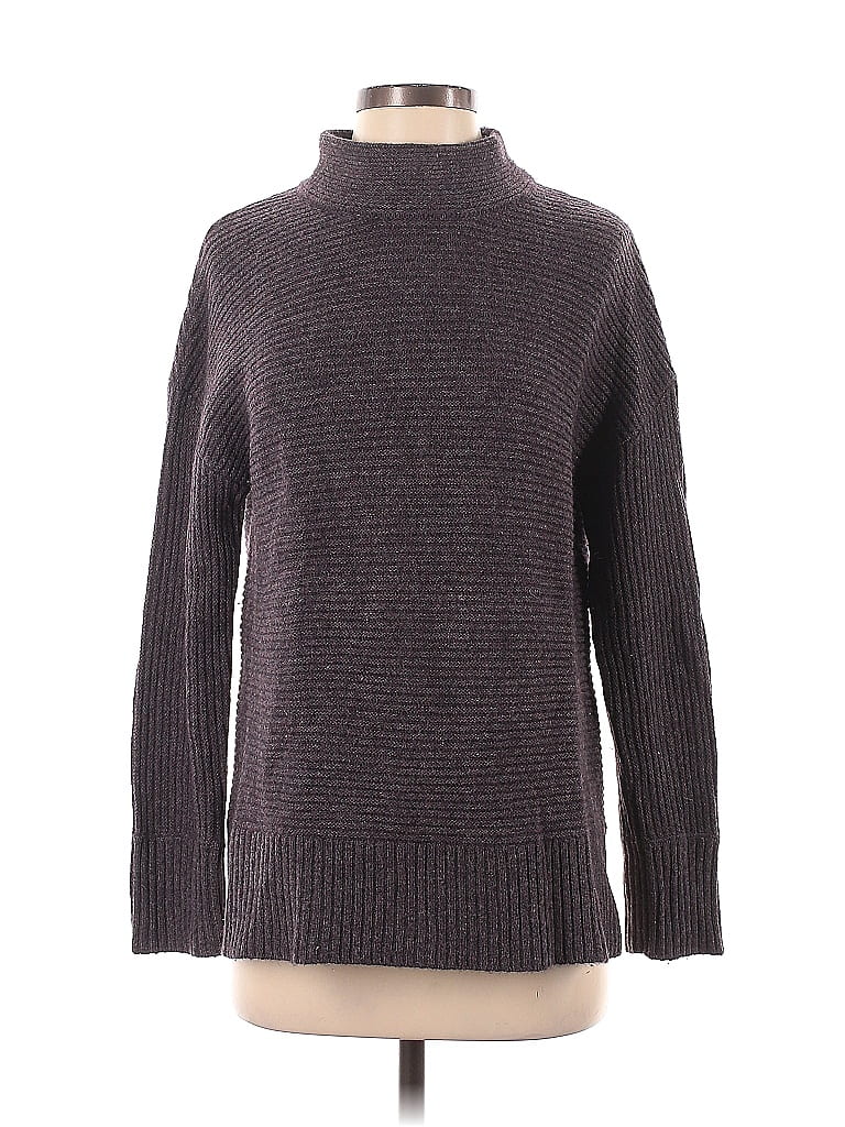 Rachel Zoe 100% Cashmere Color Block Solid Gray Cashmere Pullover ...