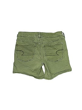 OFFLINE by Aerie Solid Green Black Athletic Shorts Size M - 43