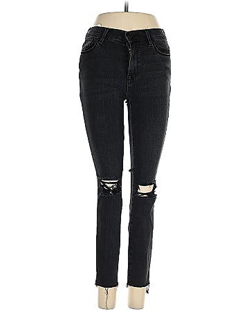 Womens Black High Waisted Jeggings Black, PacSun Jeans
