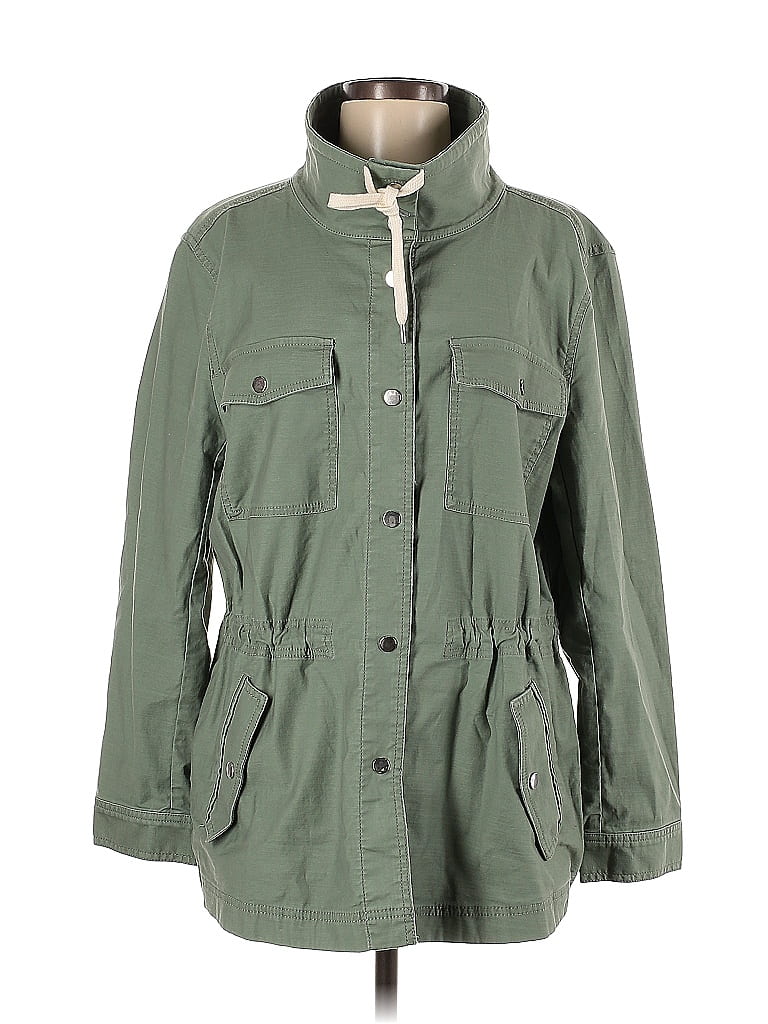 Veste Ann Taylor Loft - Taille L Verte - Manches à Volants - Neuf Avec étiquette (NWT)