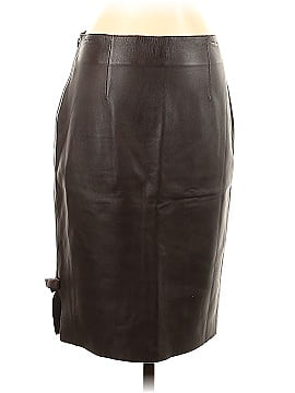Tufi Duek Faux Leather Skirt (view 2)
