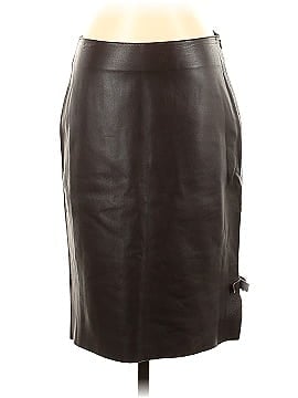 Tufi Duek Faux Leather Skirt (view 1)
