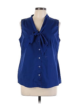 The Limited Sleeveless Button-Down Shirt (view 1)