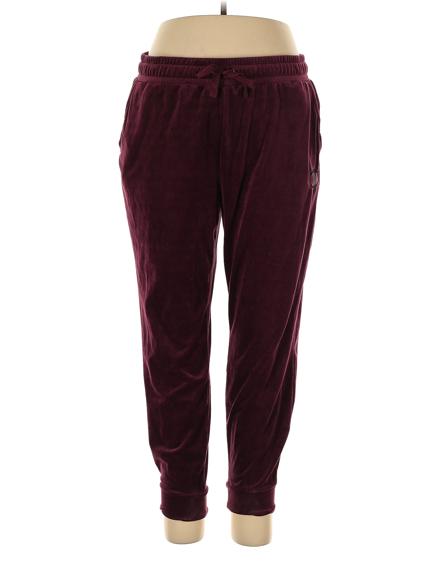 Champion burgundy outlet sweatpants