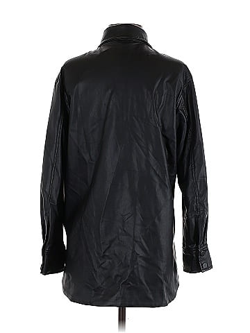 H&M Faux Leather Jacket (view 2)