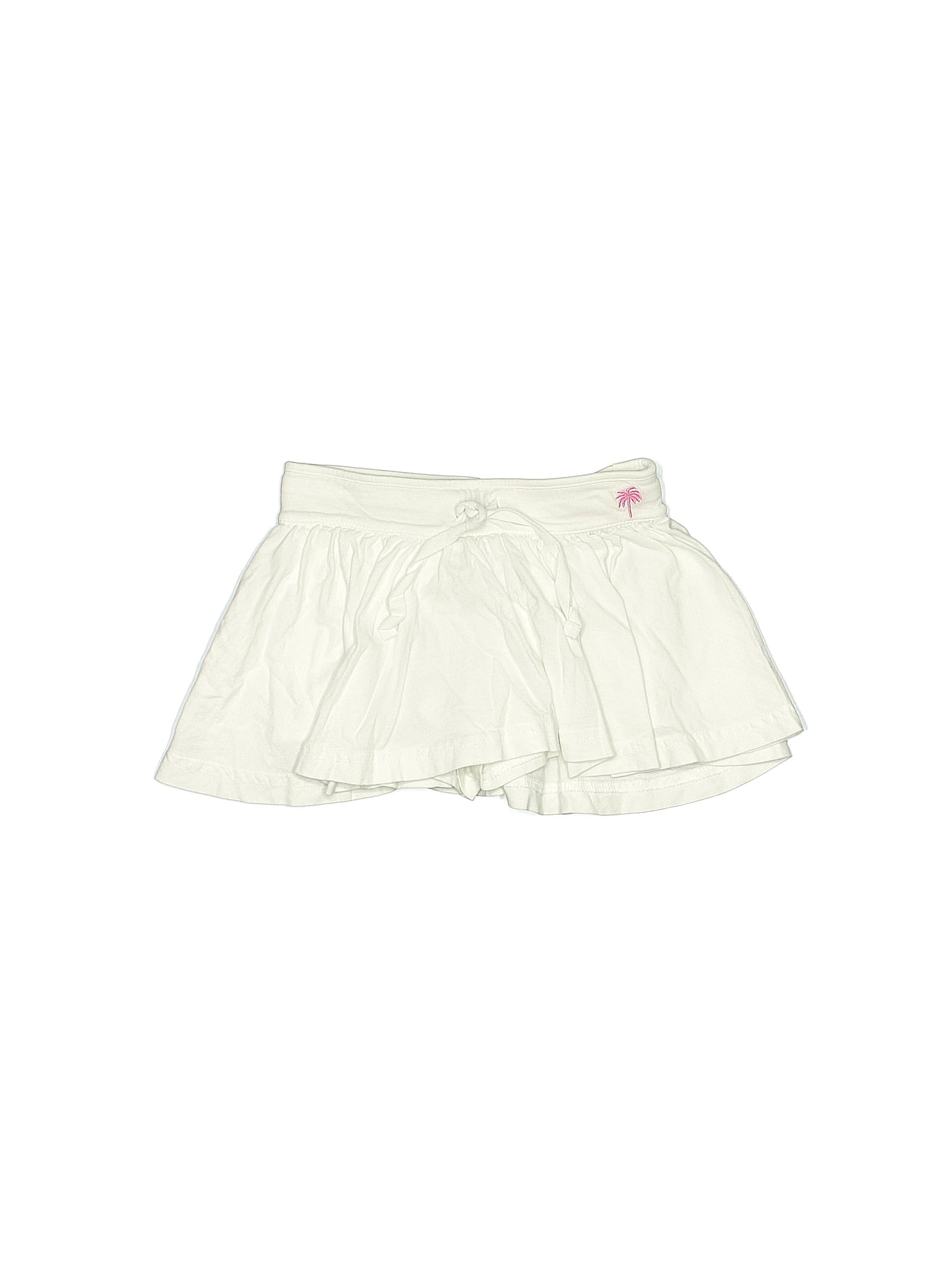 Lilly Pulitzer 100 Cotton Solid White Ivory Skirt Size 2T 57 off