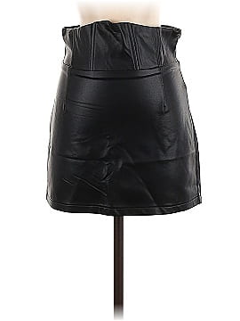 Finesse Faux Leather Skirt (view 1)