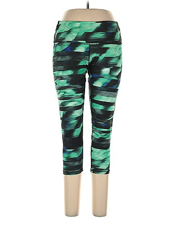 RBX Multi Color Green Leggings Size XL - 53% off