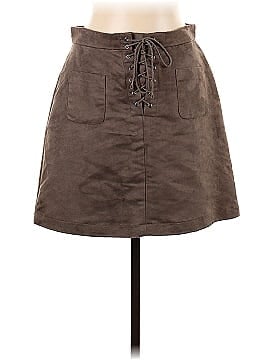 Beltaine Faux Leather Skirt (view 1)