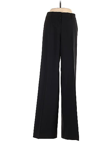 Theory Solid Black Wool Pants Size 4 - 81% off