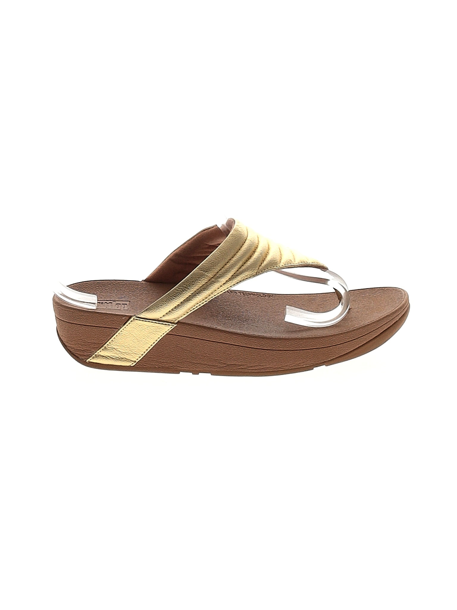fitflop gold sneakers