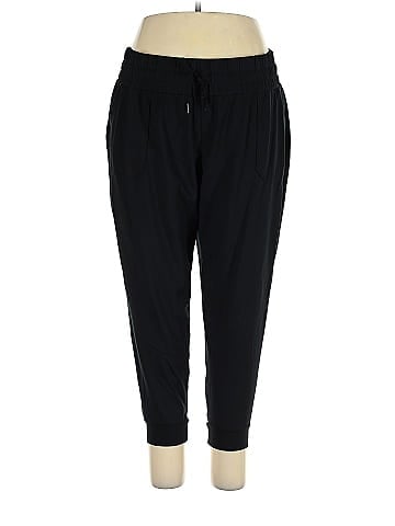 Mondetta Solid Black Casual Pants Size XXL - 70% off
