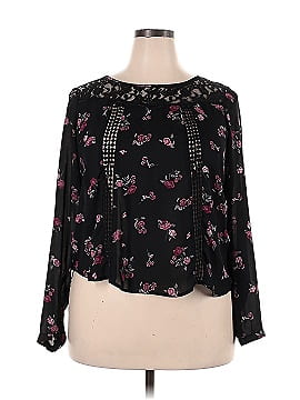 Xhilaration Long Sleeve Blouse (view 1)