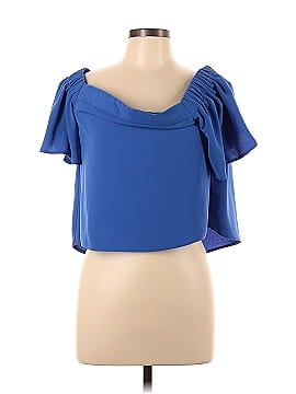 Topshop Short Sleeve Blouse (view 1)